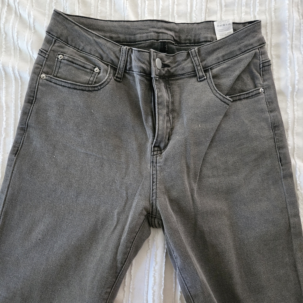 SHEIN Men's Charcoal Slim Jeans